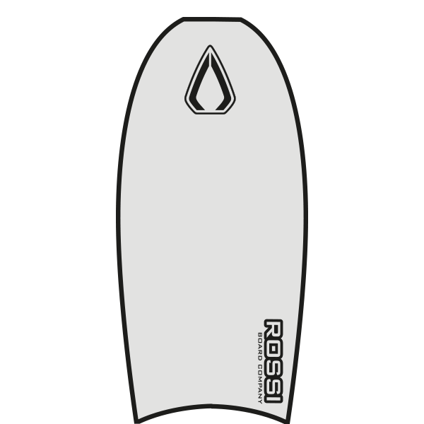 BODYBOARD QCD-K PP - DROP-KNEE BOARD BY QCD